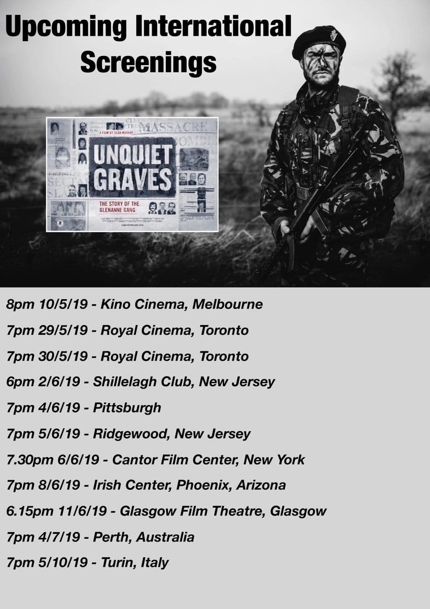 unquiet graves screenings