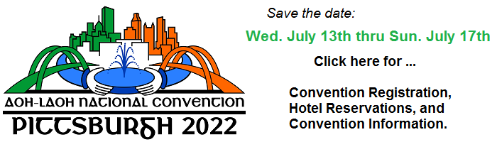 AOH-LAOH 2022 Pittsburgh Convention