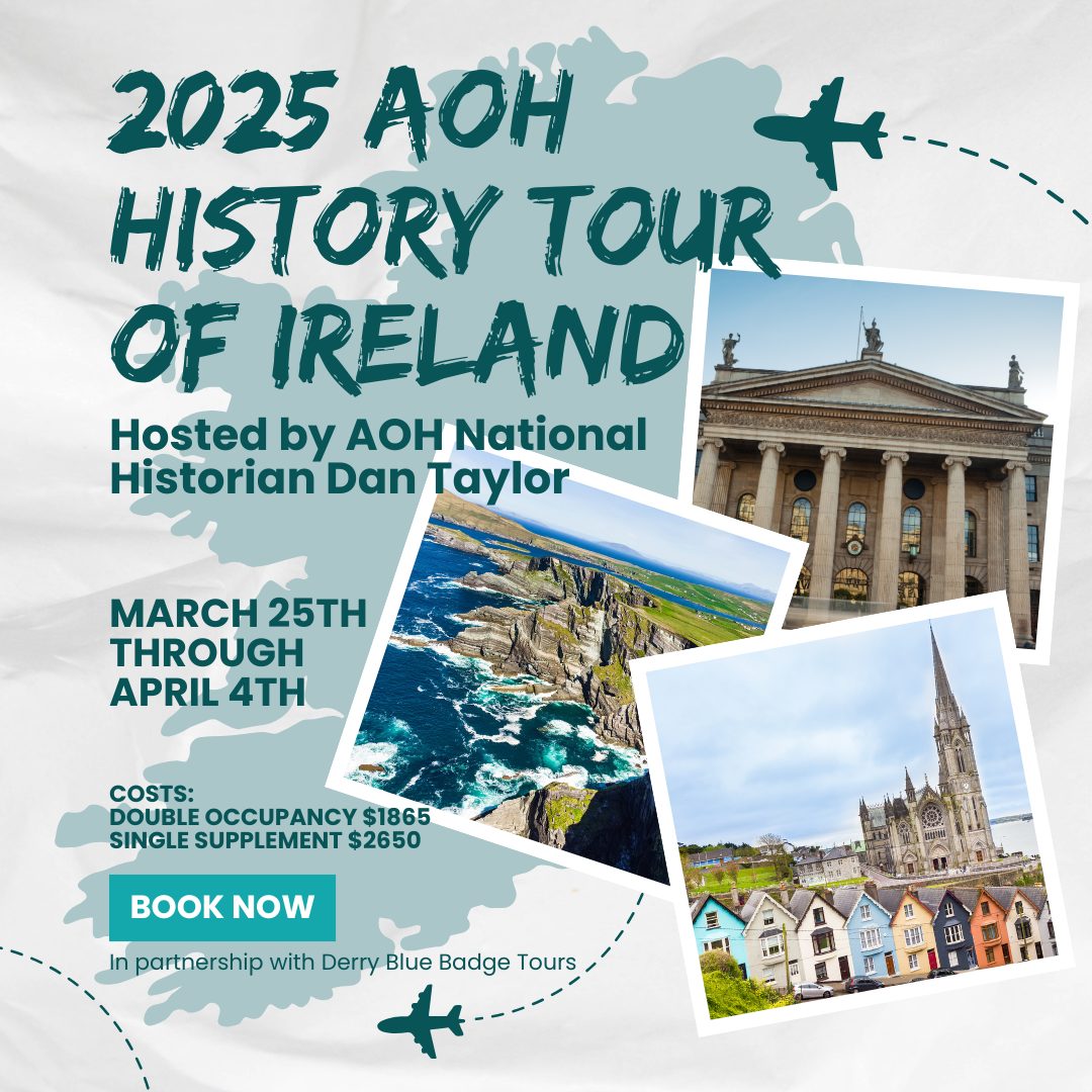 2025 AOH History Tour of Ireland